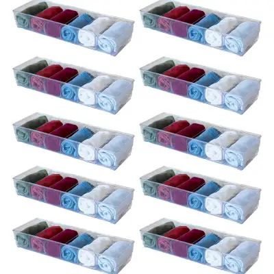 10 Colmeia Organizadora Acrílico Amobox 6 Divisores 35cm